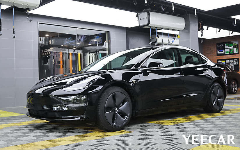 特斯拉施工完成