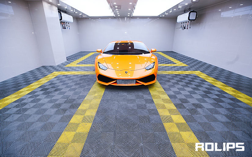 兰博基尼贴车衣的展示图