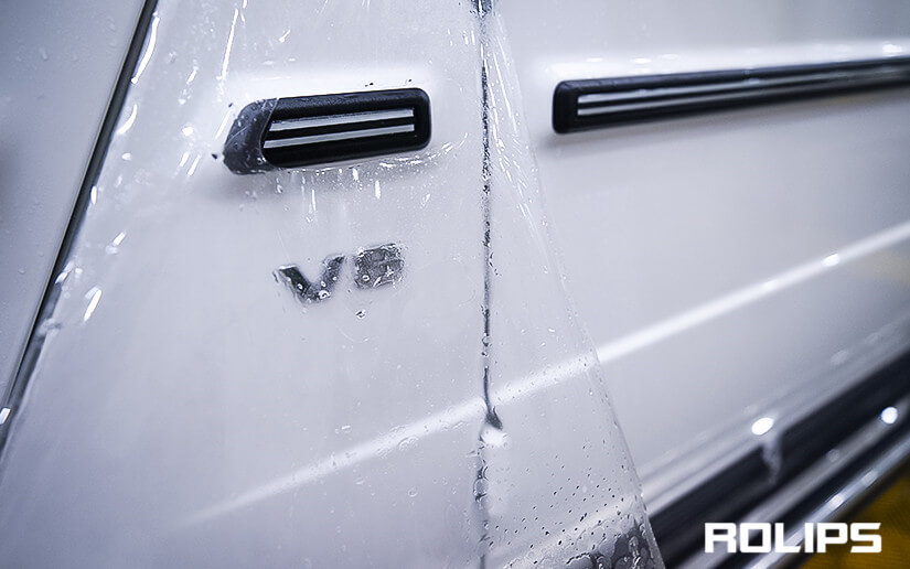 ROLIPS车衣施工的细节展示