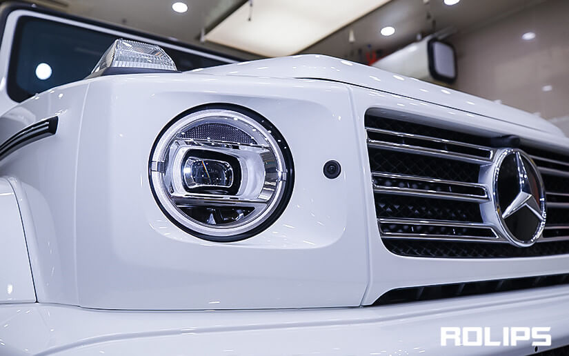 贴ROLIPS车衣的细节展示图