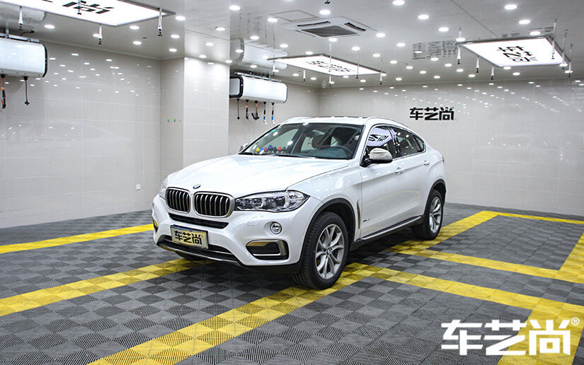 宝马X6贴威固隐形车衣效果图（1）