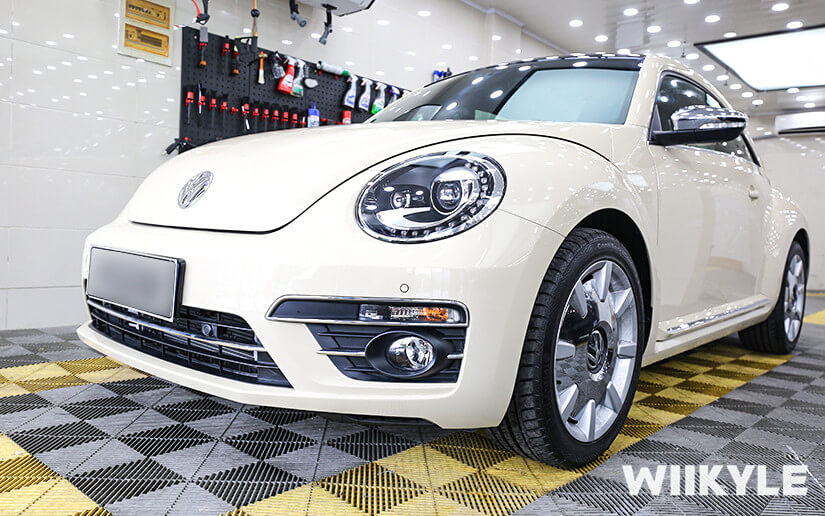 大众甲壳虫施工威固隐形车衣