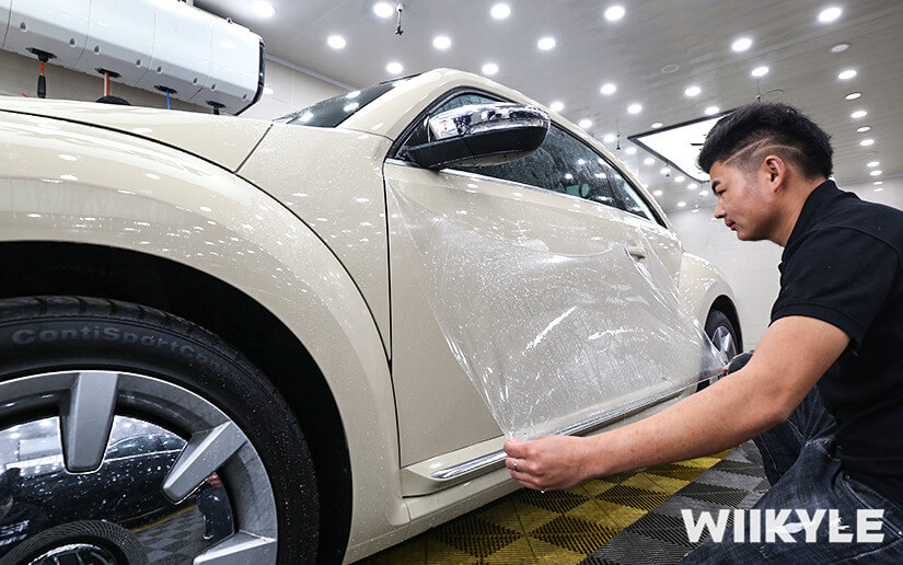 威固隐形车衣裁膜会预留包边处理