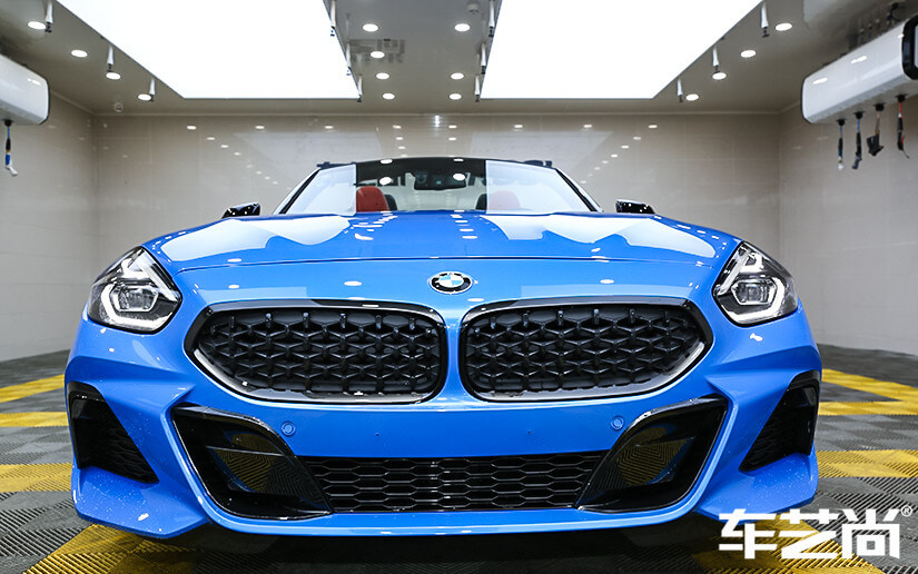 宝马施工威固漆面保护膜