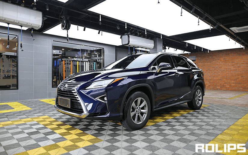 蓝色雷克萨斯怎么选择隐形车衣？（13）