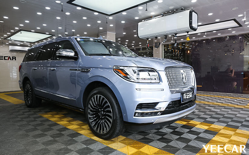 ；林肯车贴YEECAR车衣的效果怎么样