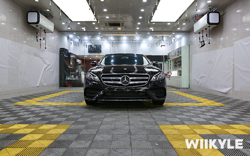 奔驰选择WIIKYLE隐形车衣施工展示