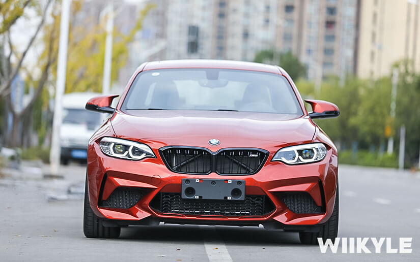 WIIKYLE车衣施工宝马M3室外效果图