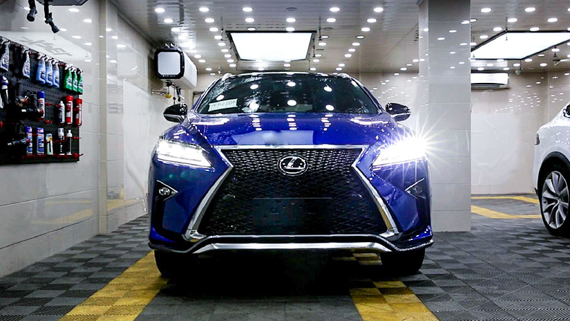 雷克萨斯施工YEECAR漆面保护膜案例