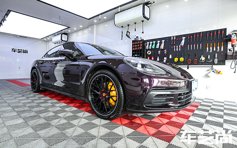 保时捷整车贴威固隐形车衣效果图