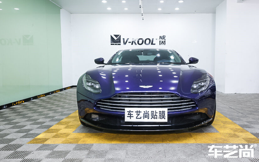 阿斯顿装贴威固漆面保护膜