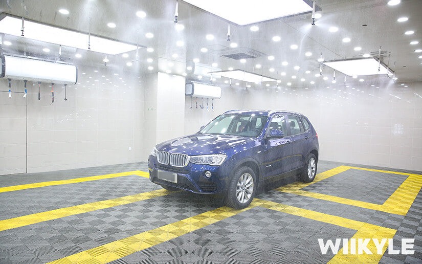 宝马X3量子蓝汽车装贴WIIKYLE隐形车衣（图三）