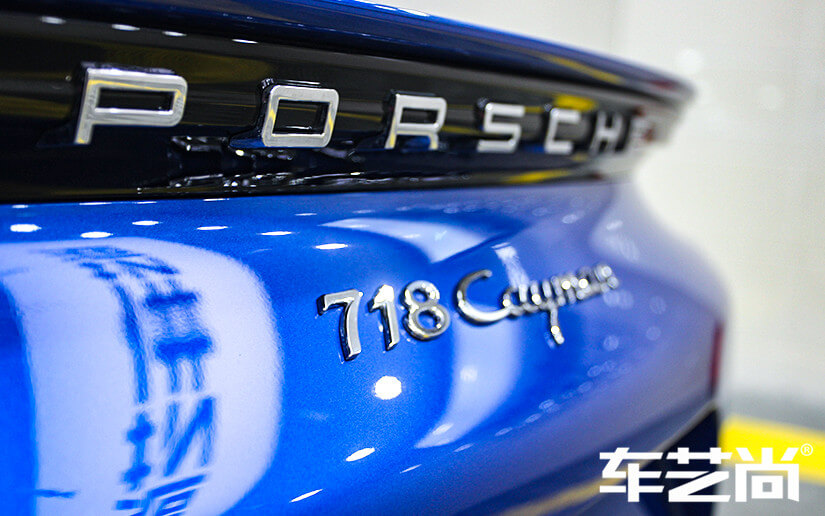 威固漆面保护施工保时捷718细节展示图（2）