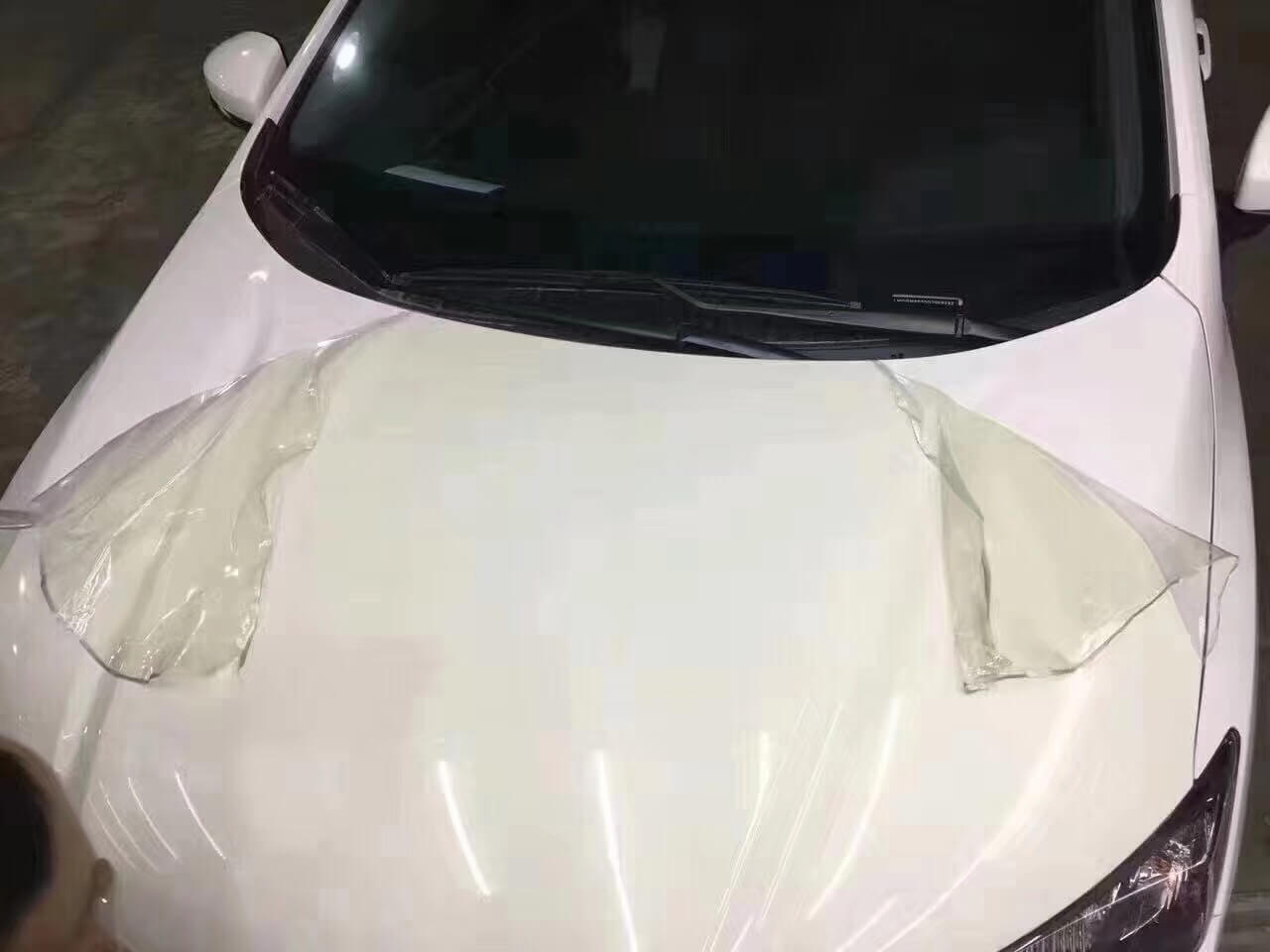 劣质隐形车衣会发生黄变