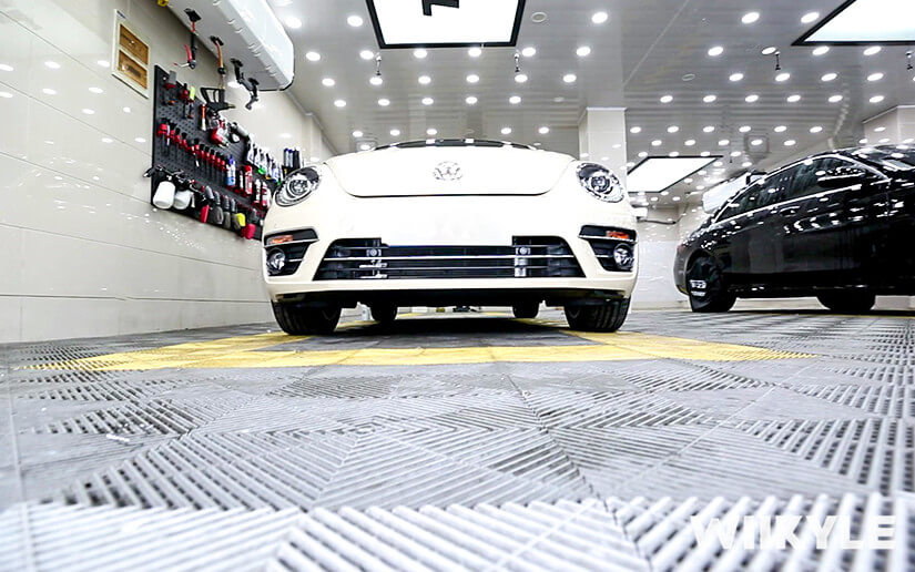 大众甲壳虫整车装贴威固隐形车衣