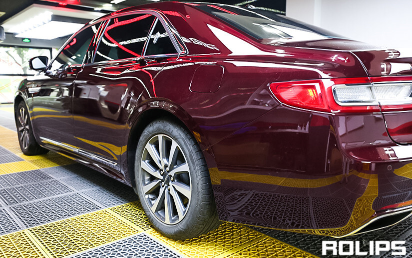 林肯车贴ROLIPS车衣的效果怎么样