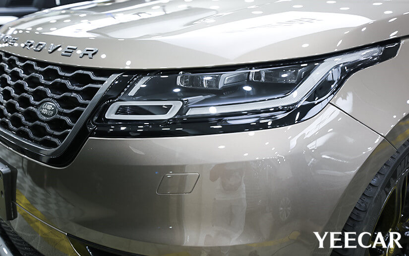 路虎车头贴YEECAR细节图