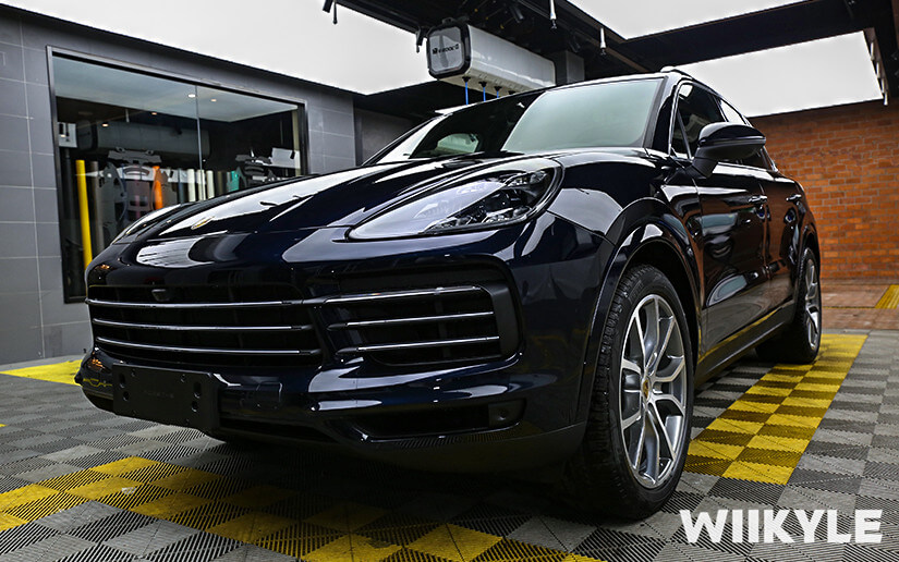 保时捷施工WIIKYLE专车专用漆面保护膜展示图（十五）