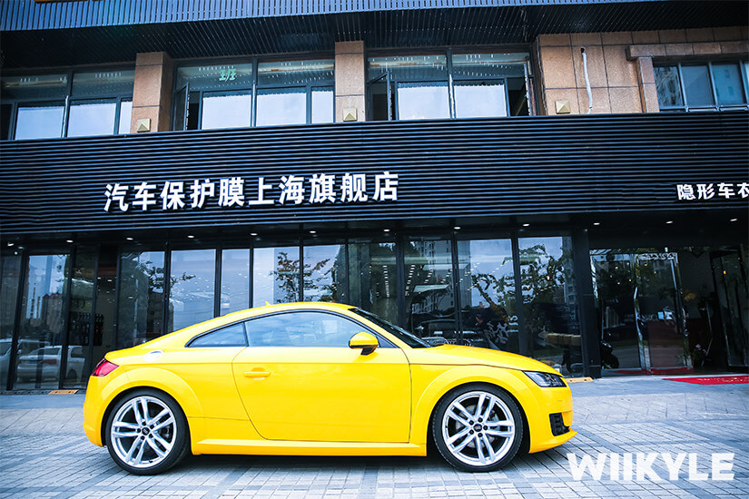 WIIKYLE车衣采用TPU材质，韧性更好