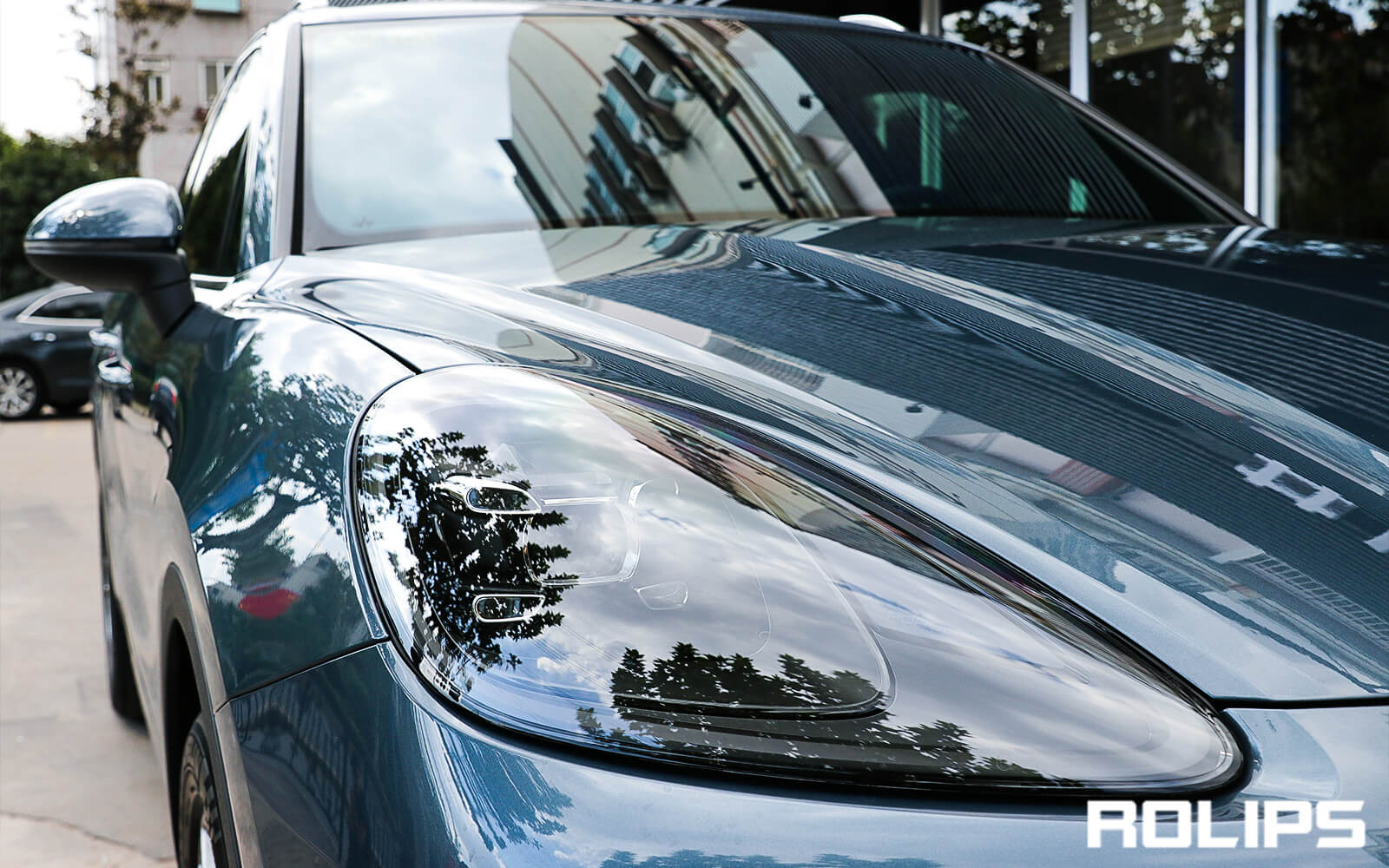 保时捷贴ROLIPS车衣好看吗