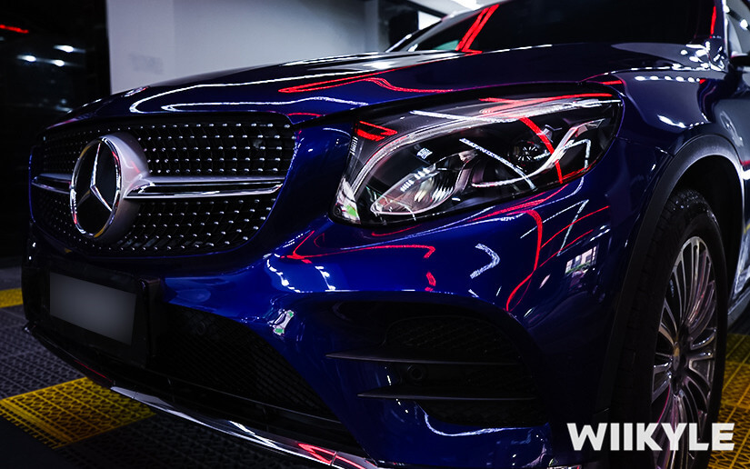 奔驰施工WIIKYLE车衣效果图