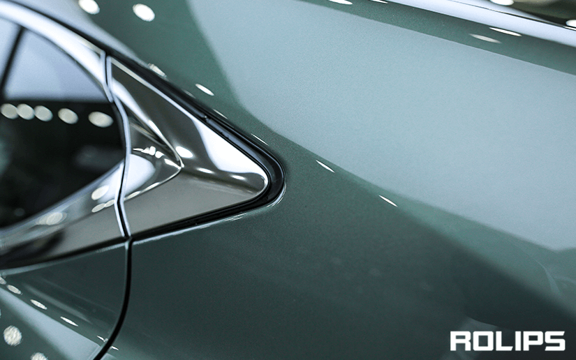 雷克萨斯贴ROLIPS隐形车衣的细节展示图