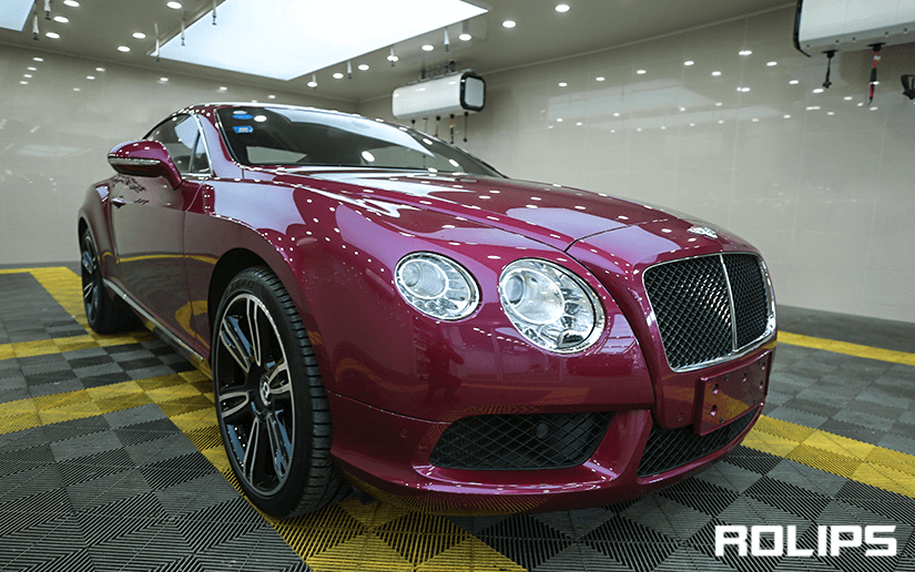 宾利车贴ROLIPS隐形车衣效果好看吗