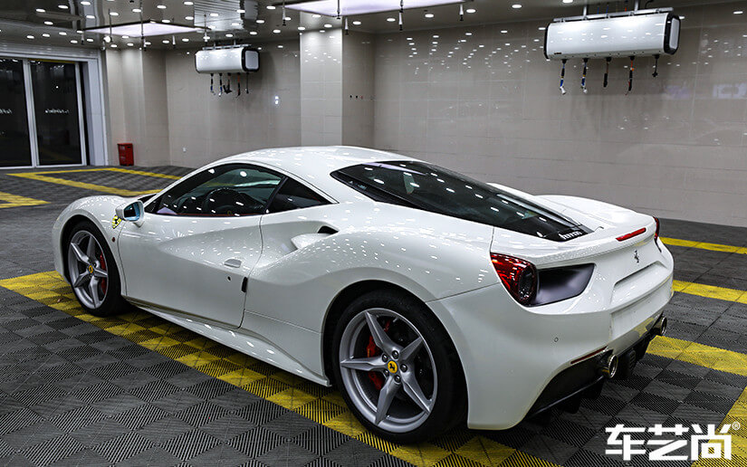 法拉利488贴威固膜效果图（八）