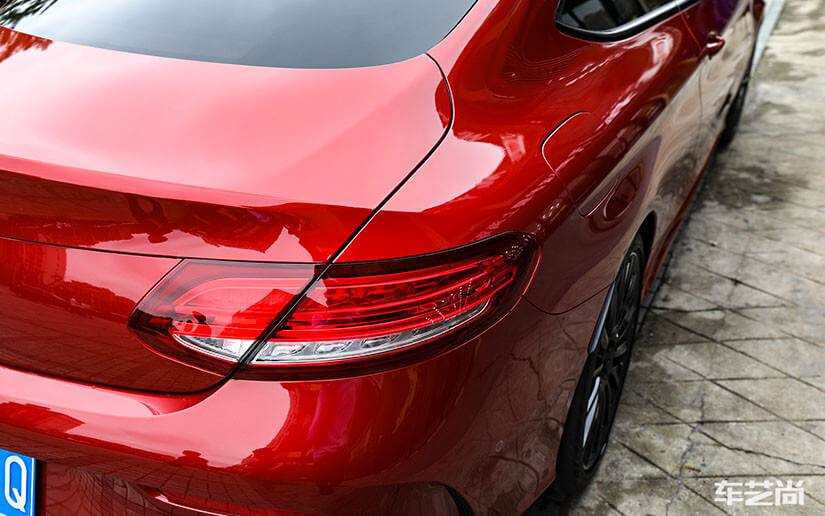 红色车漆贴龙膜隐形车衣好看吗？（3）