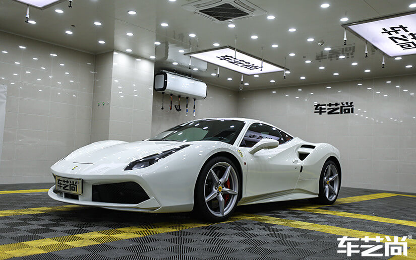 法拉利488贴威固膜效果图（十一）