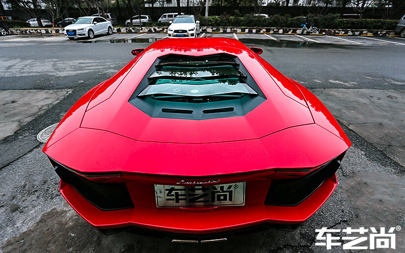 兰博基尼贴威固漆面保护膜效果图展示（8）