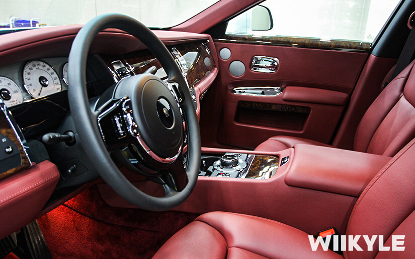 劳斯莱斯古思特在上海汽车贴膜店施工效果（图三）