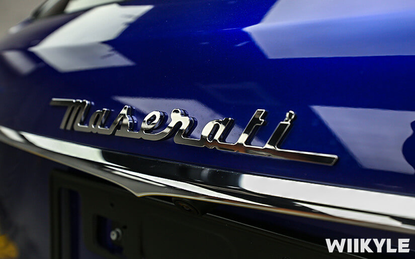 玛莎拉蒂施工WIIKYLE漆面保护膜效果图（二）