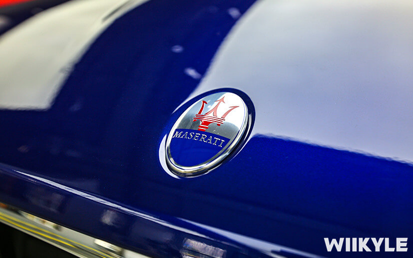 玛莎拉蒂施工WIIKYLE漆面保护膜效果图（一）