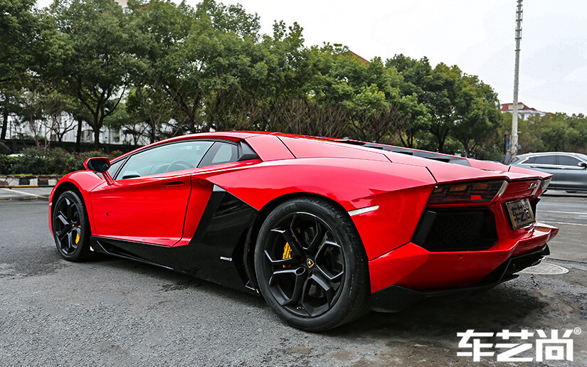 兰博基尼贴威固漆面保护膜效果图展示（11）