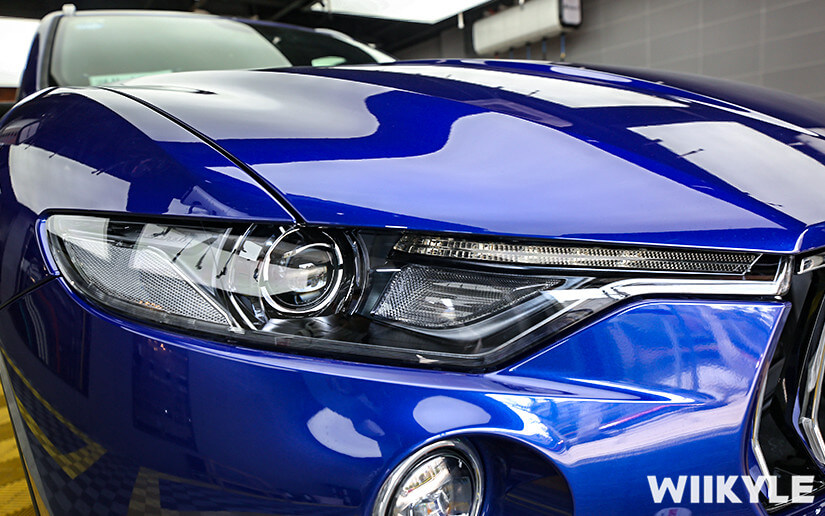 玛莎拉蒂施工WIIKYLE漆面保护膜效果图（八）