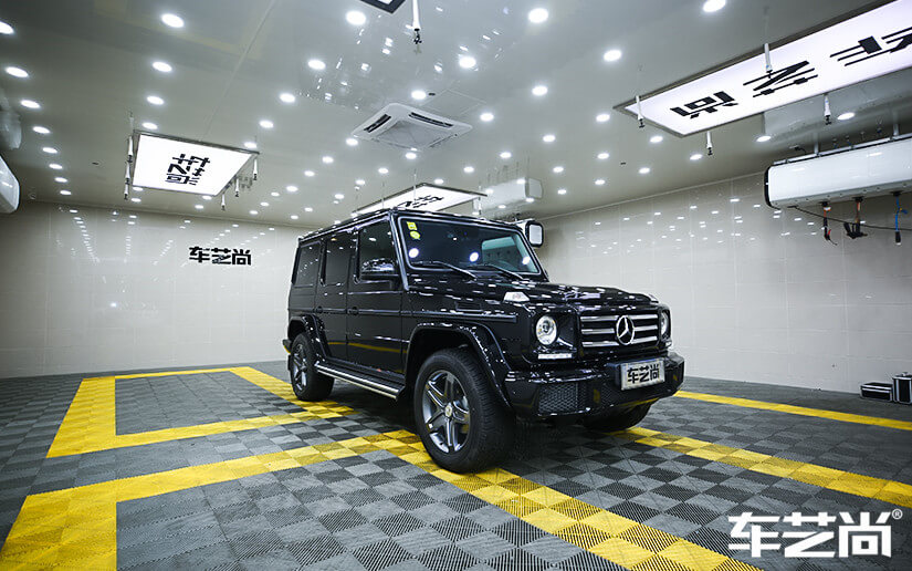 奔驰G级选择施工威固漆面保护膜效果展示（图二）