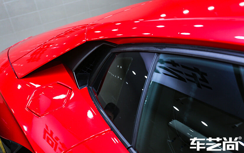 兰博基尼贴威固漆面保护膜效果图展示（6）
