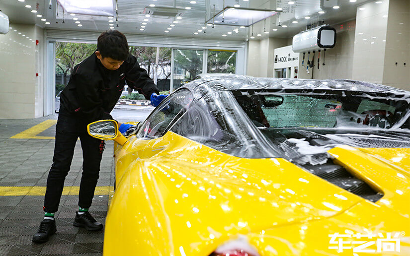 法拉利488贴威固隐形车衣（图三）