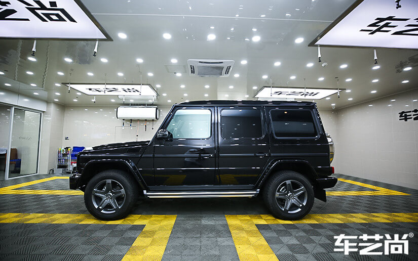奔驰G级选择施工威固漆面保护膜效果展示（图三）