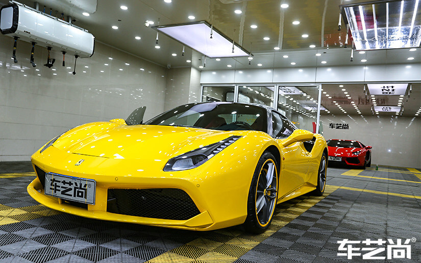 法拉利488贴威固隐形车衣（图十二）
