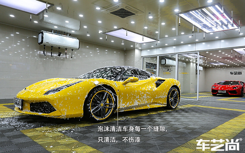 法拉利488贴威固隐形车衣（图一）