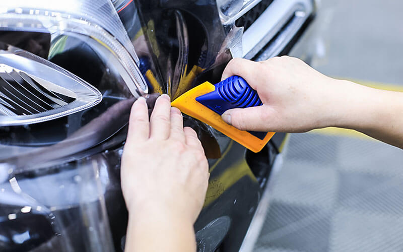 专业的隐形车衣施工车间是什么样的？