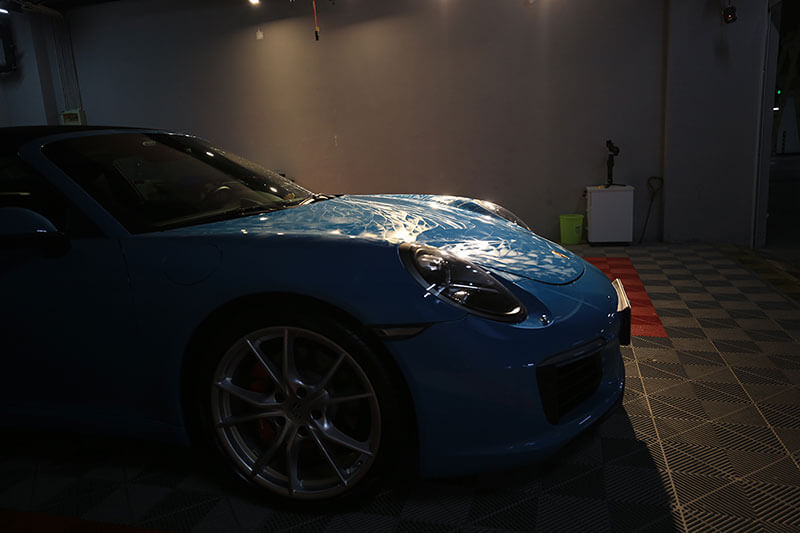 劣质车衣撕膜后（3）