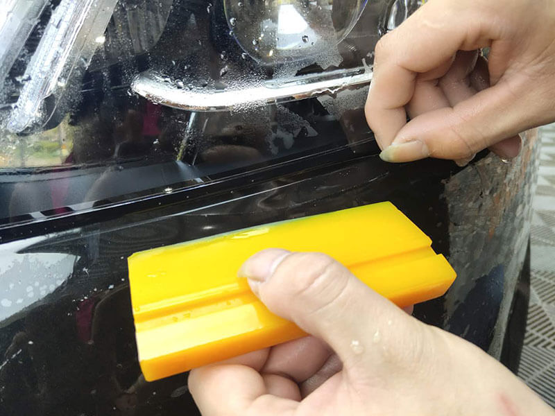 隐形车衣施工过程