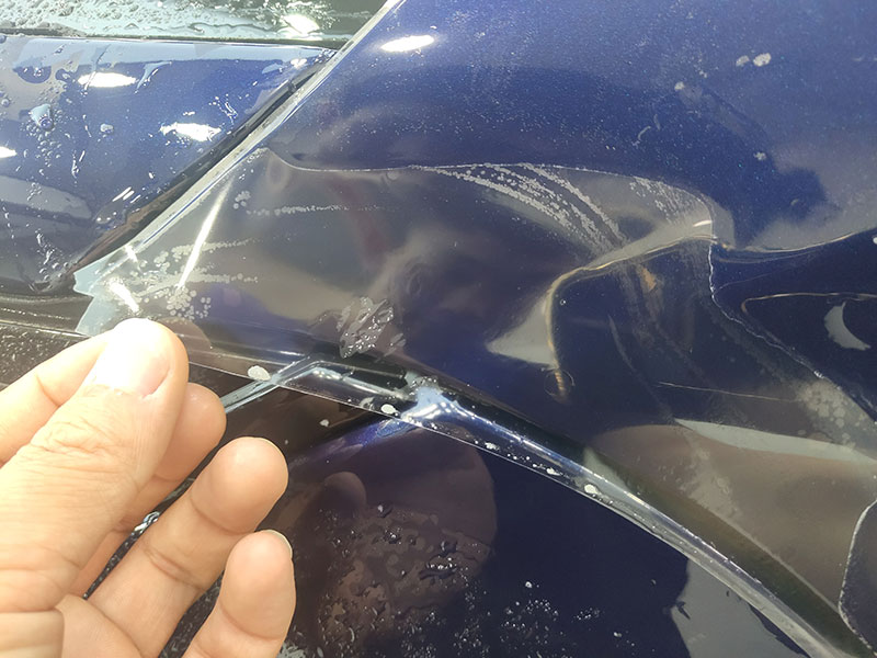 专业的隐形车衣施工是怎么样的？