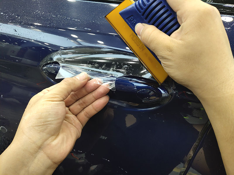 专业的隐形车衣施工是怎么样的？（专车专用）